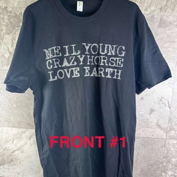 Neil Young Crazy Horse Love Earth Tour Shirt Lot - Picture 2 of 11